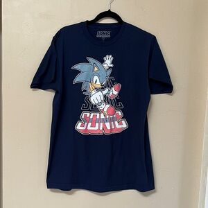 Sonic the Hedgehog Graphic T-Shirt Young Boy Large